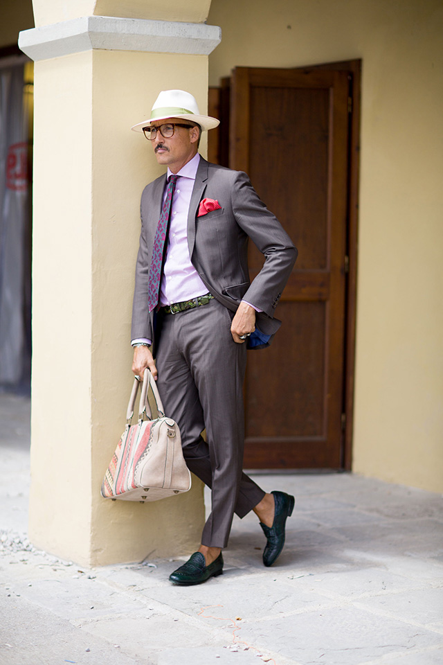 Street style на Pitti Uomo, весна-лето 2016. Часть I (фото 19)