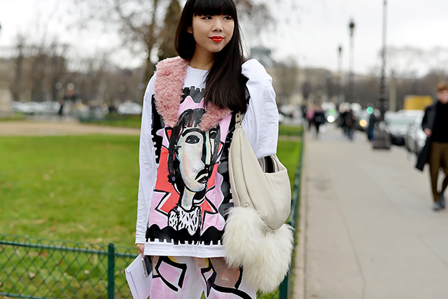 Неделя высокой моды в Париже: street style. День 2 (фото 15)