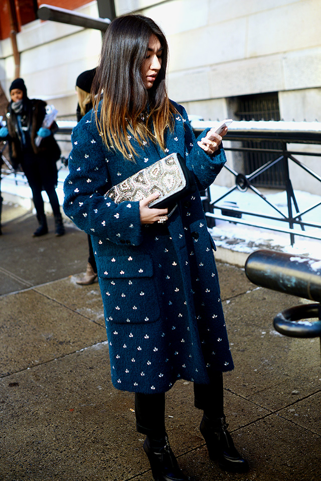 Неделя моды в Нью-Йорке AW14: street style. Часть V (фото 3)