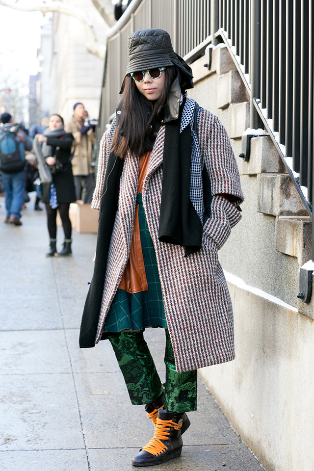 Неделя моды в Нью-Йорке AW14: street style. Часть V (фото 10)