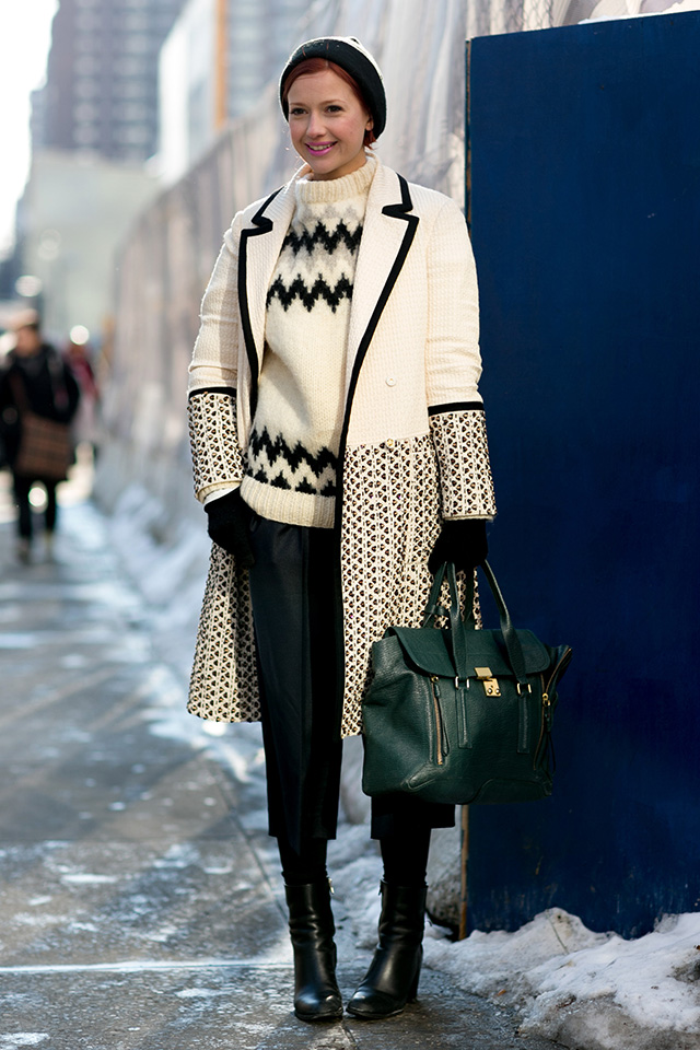 Неделя моды в Нью-Йорке AW14: street style. Часть V (фото 11)