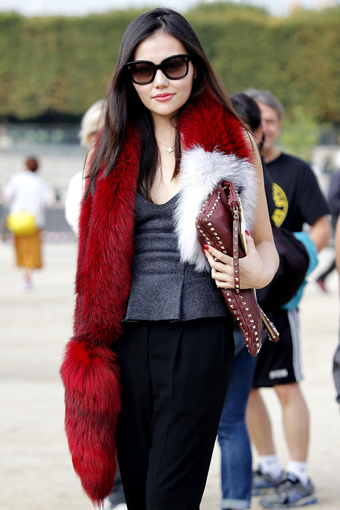 Неделя моды в Париже SS14: streetstyle. Часть VI (фото 13)