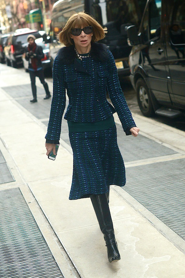 Semana de Moda de Nova Iorque AW14: street style. Parte VII (7 fotos)