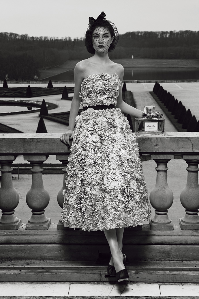 Miss Dior dress, Haute Couture весна-лето 1949. Фотограф Патрик Демаршелье
