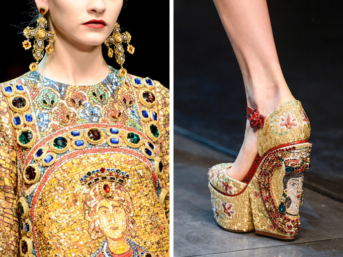 Обзор Buro 24/7: Dolce & Gabbana, осень-зима 2013/14 (фото 1)