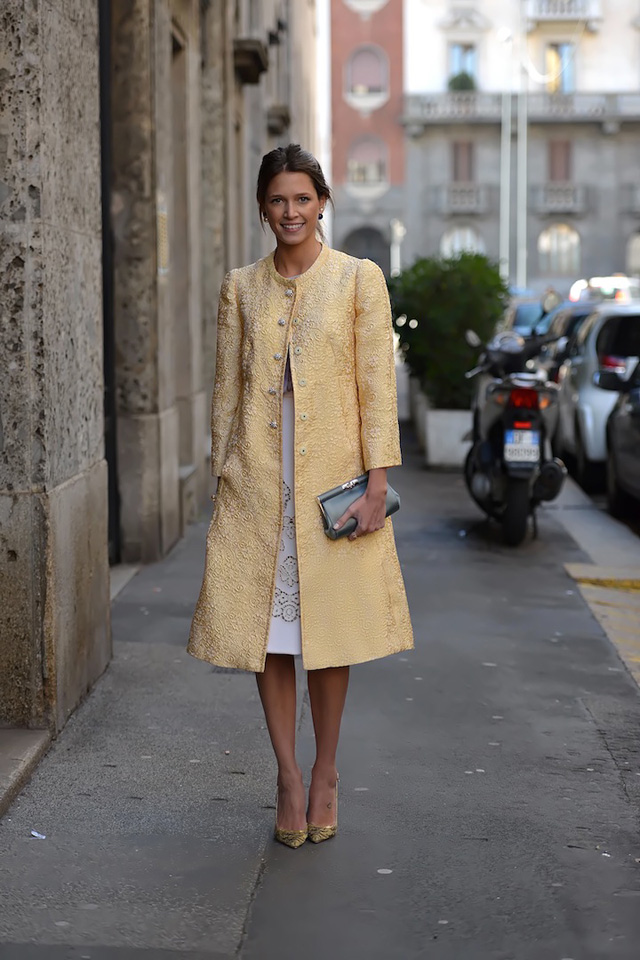 Неделя моды в Милане A/W 2014: street style. Часть V (фото 12)