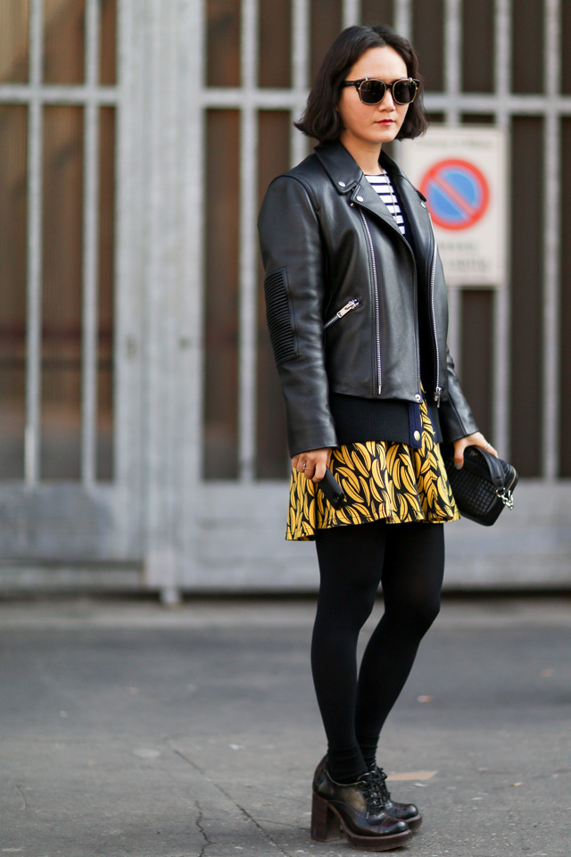 Неделя моды в Милане A/W 2014: street style. Часть VI (фото 10)
