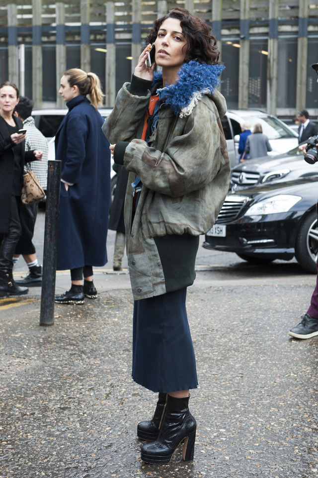 Неделя моды в Лондоне A/W 2014: street style. Часть III (фото 3)