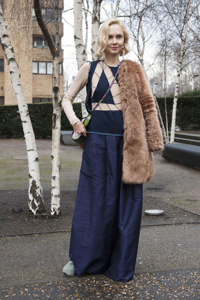 Неделя моды в Лондоне A/W 2014: street style. Часть III (фото 10)