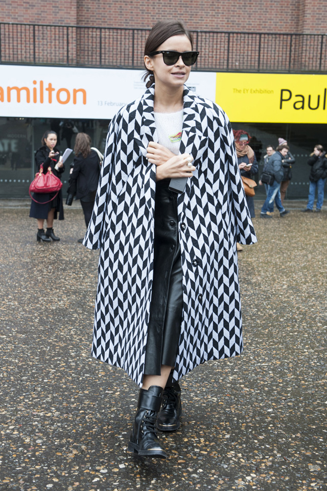 Неделя моды в Лондоне A/W 2014: street style. Часть III (фото 1)