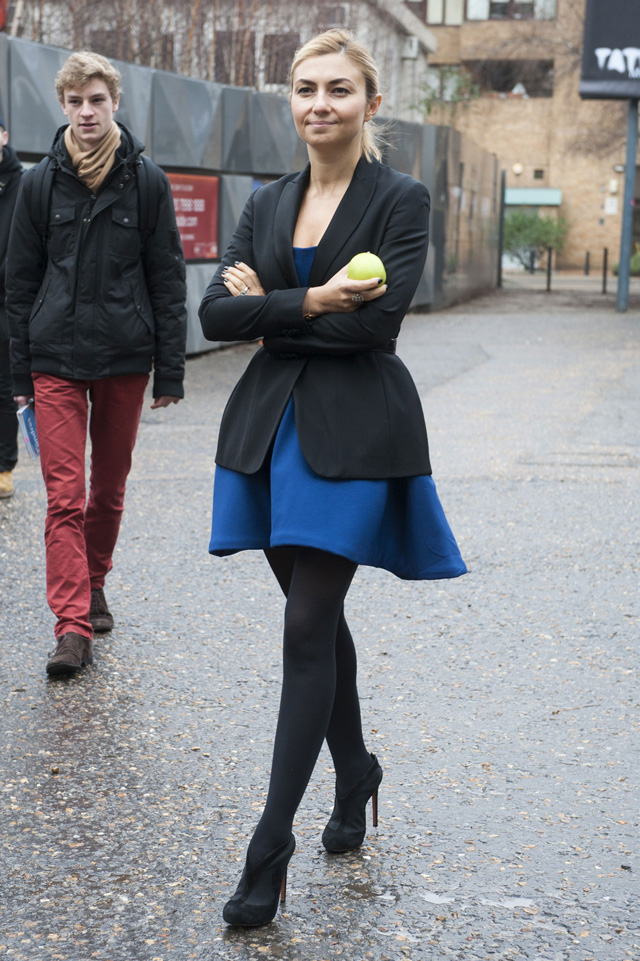 Неделя моды в Лондоне A/W 2014: street style. Часть III (фото 8)