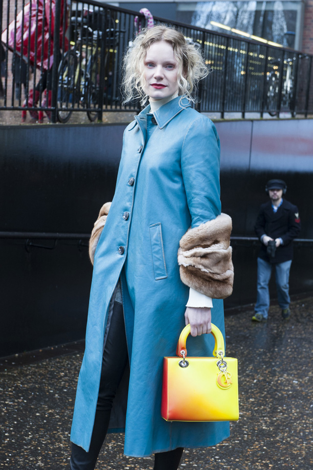 Неделя моды в Лондоне A/W 2014: street style. Часть III (фото 7)