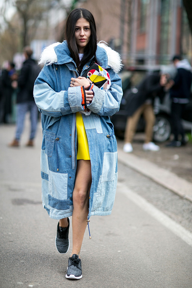 Неделя моды в Милане F/W 2015: street style. Часть 2 (фото 22)