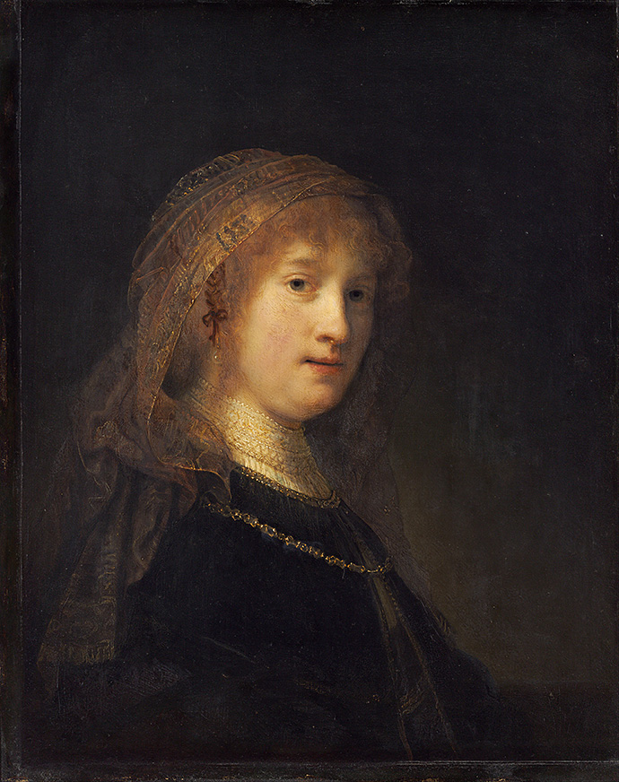"Бюст молодой женщины" Рембрандта привезли в Голландию (фото 1)