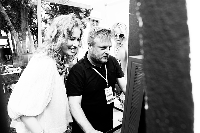 Азилия Бэнкс и Фрэнк Оушен на фестивале Art Love (фото 11)