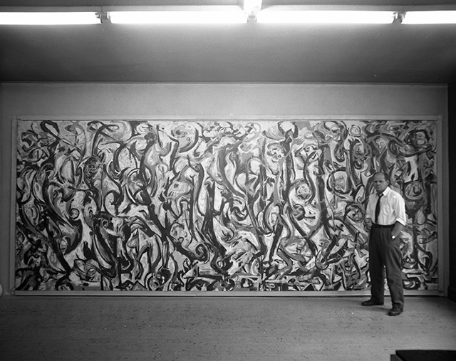 "Фреску" Джексона Поллока выставят в Лос-Анджелесе (фото 1)