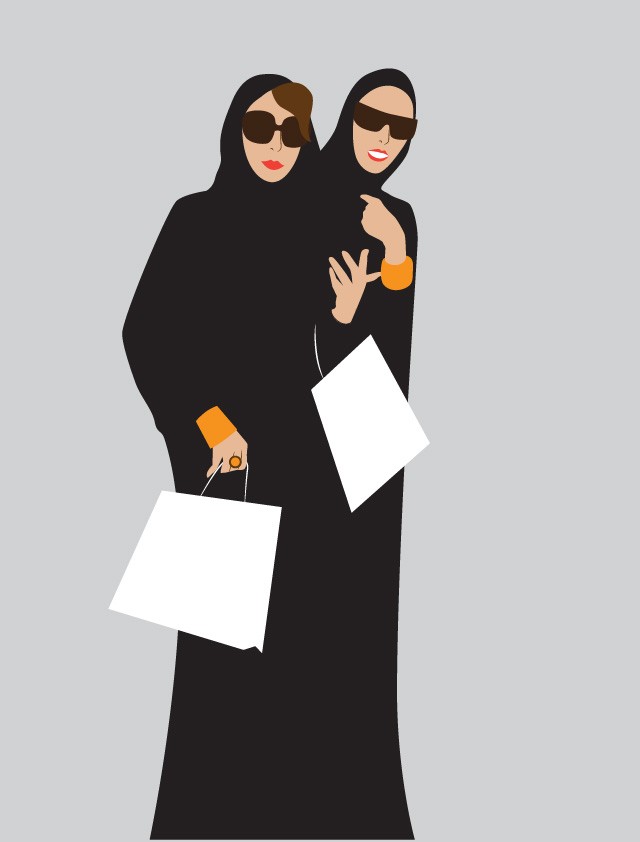 Что прячут модницы Дубая под своими абаями (фото 3)