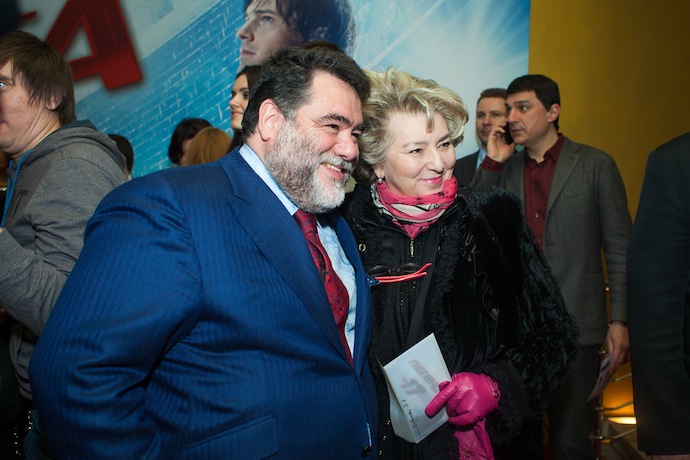 Михаил Куснирович и Татьяна Тарасова 
