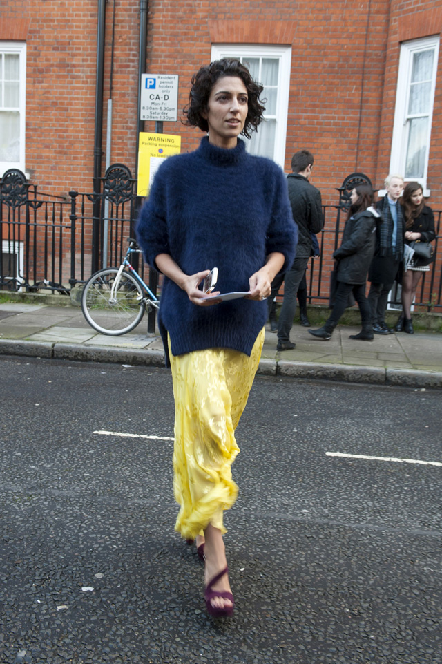 Неделя моды в Лондоне A/W 2014: street style. Часть I (фото 11)