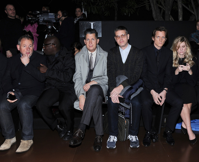 Гости показа Versace, осень-зима 2014 (фото 1)