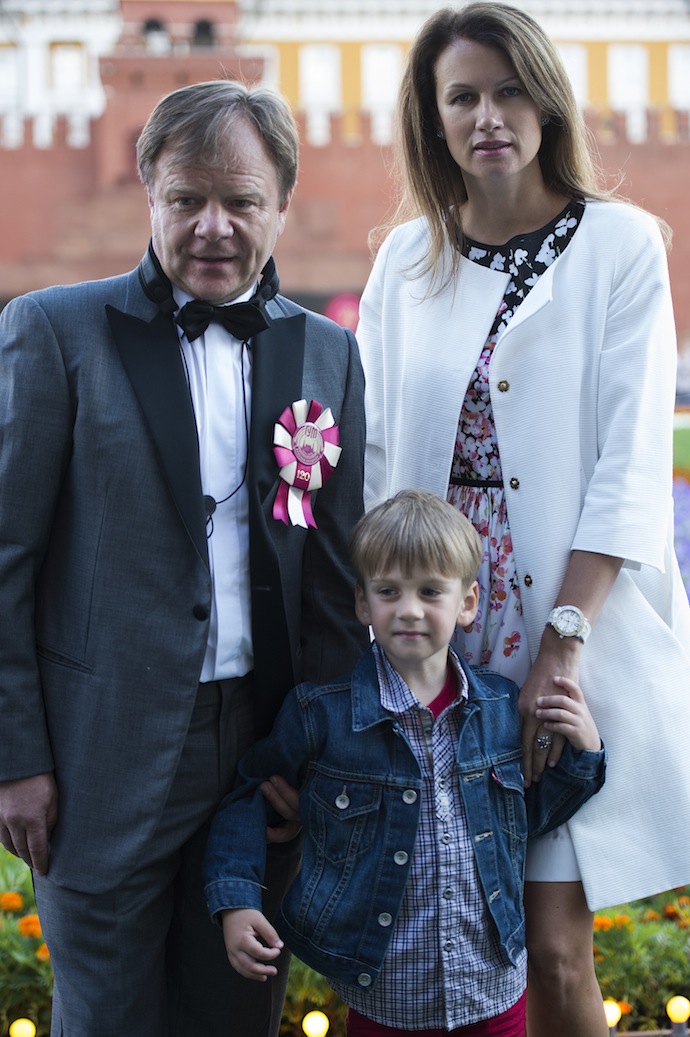 Игорь и Оксана Бутман с сыном