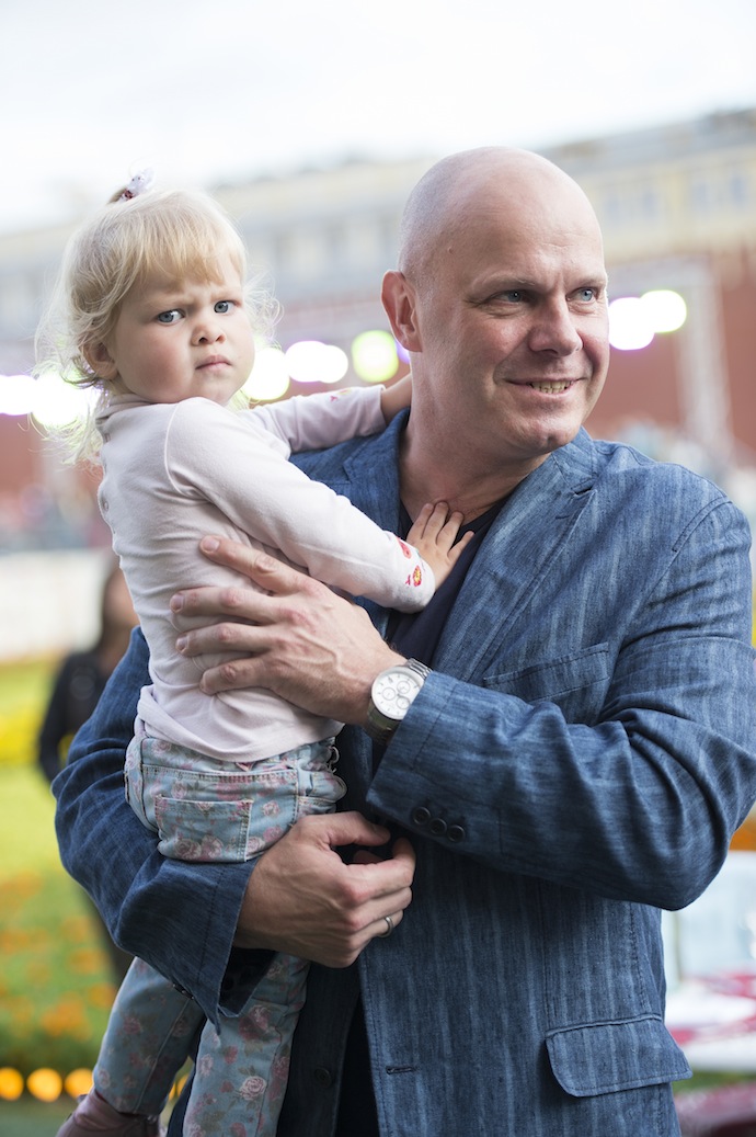 Алексей Кортнев с дочерью