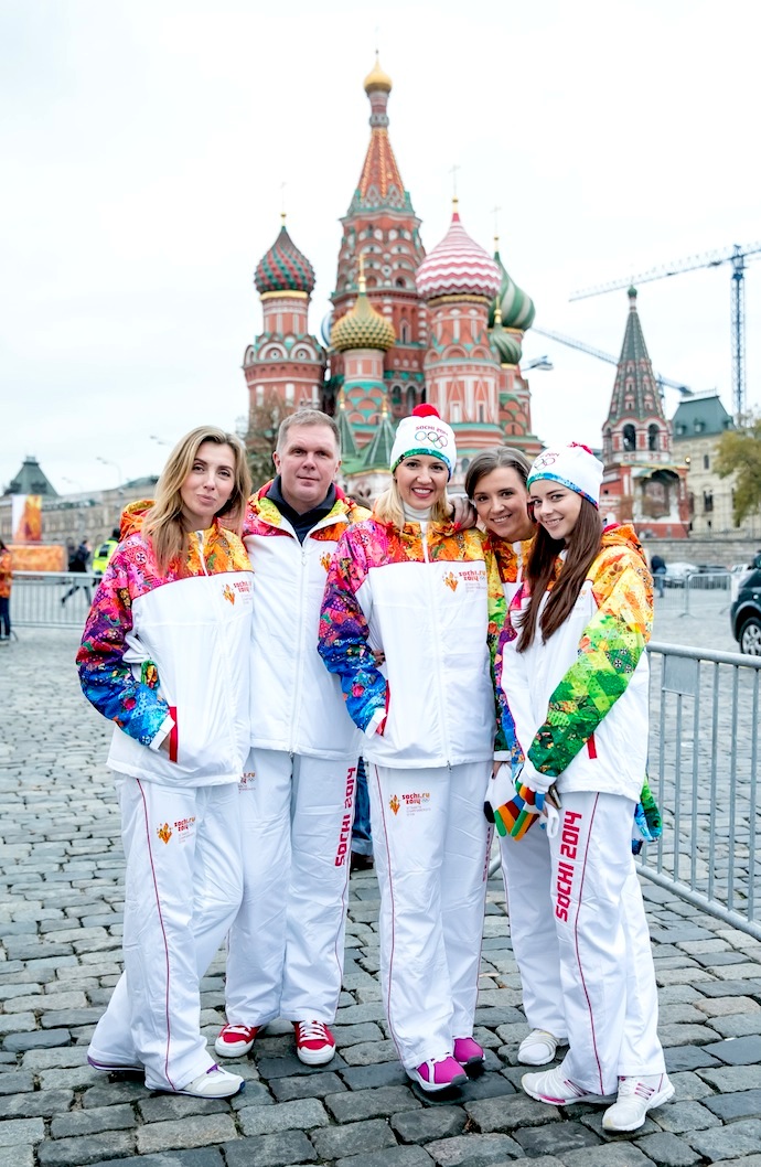 2-й день московского этапа эстафеты Олимпийского огня