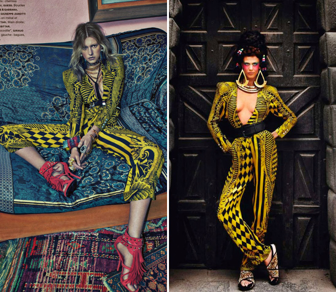 Numero апрель 2013 и Vogue Paris апрель 2013