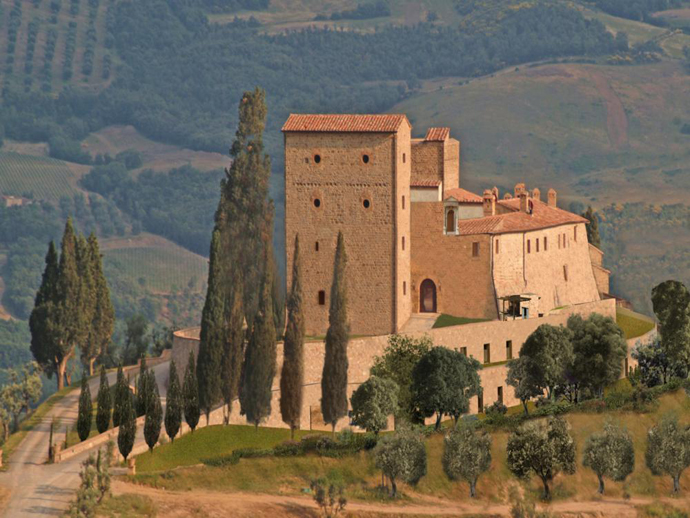 Отель-крепость Castello di Velona