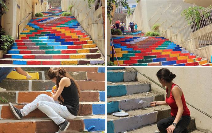 Буйство красок на улицах Бейрута (фото 3)
