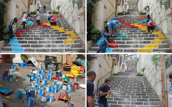 Буйство красок на улицах Бейрута (фото 7)