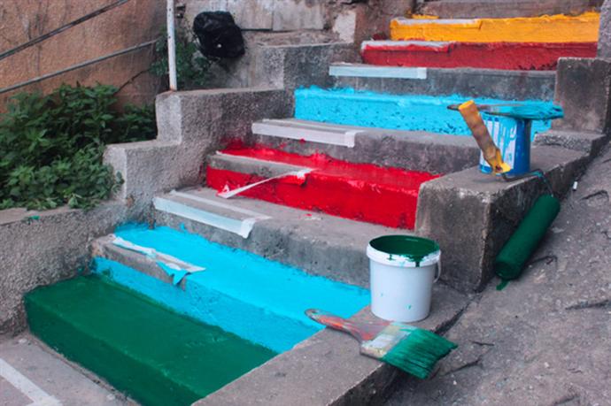 Буйство красок на улицах Бейрута (фото 2)