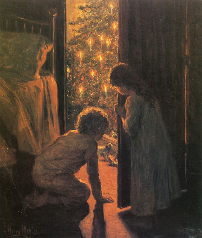 Новый год и Рождество в живописи (фото 14)