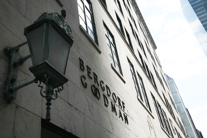  Vitrines elaboradas: Bergdorf Goodman