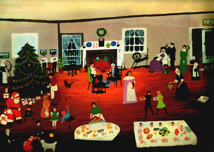 Новый год и Рождество в живописи (фото 10)