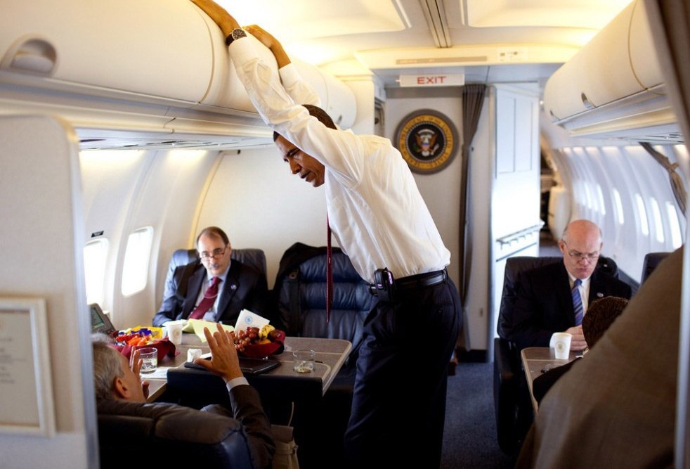 Небо. Самолет. Барак Обама (фото 9)