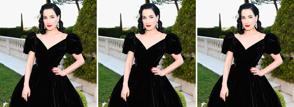 Look of the Day: Дита фон Тиз в Ulyana Sergeenko Couture