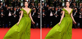 Look of the Day: Чжан Юки в Ulyana Sergeenko Couture