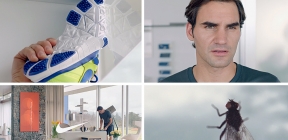 Роджер Федерер в новой рекламе Nike
