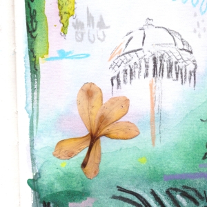 Художники рисуют для BURO.: Катя Афонина о воспоминаниях и ускользающем моменте