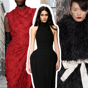 Банты, перчатки и черный: тренды Недели моды в Нью-Йорке и Лондоне осень-зима 2024