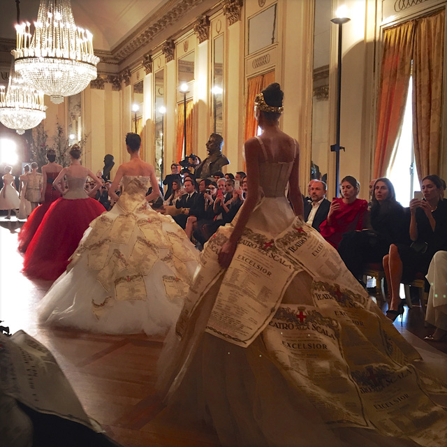 Dolce & Gabbana Alta Moda: показ коллекции в La Scala