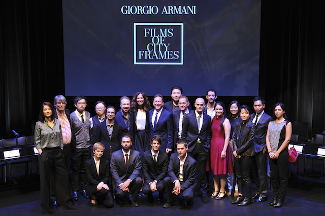 Presentazione progetto cinematografico Giorgio Armani Films di città Frames