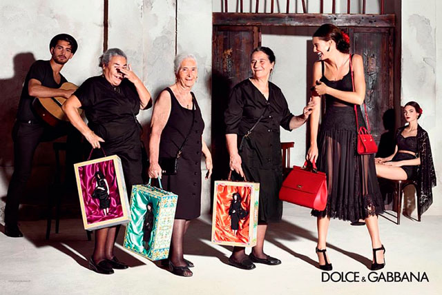 Рекламная кампания Dolce & Gabbana, весна-лето 2015