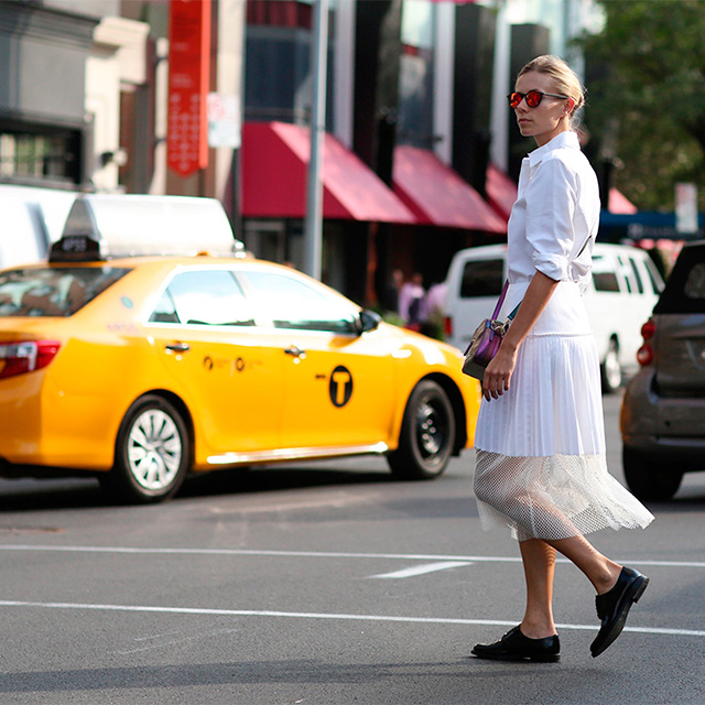 Fashion Week di New York / S 2015 S: street style.  Parte I