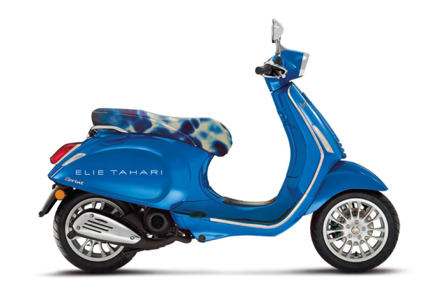 Эли Тахари взялся за дизайн скутера Vespa