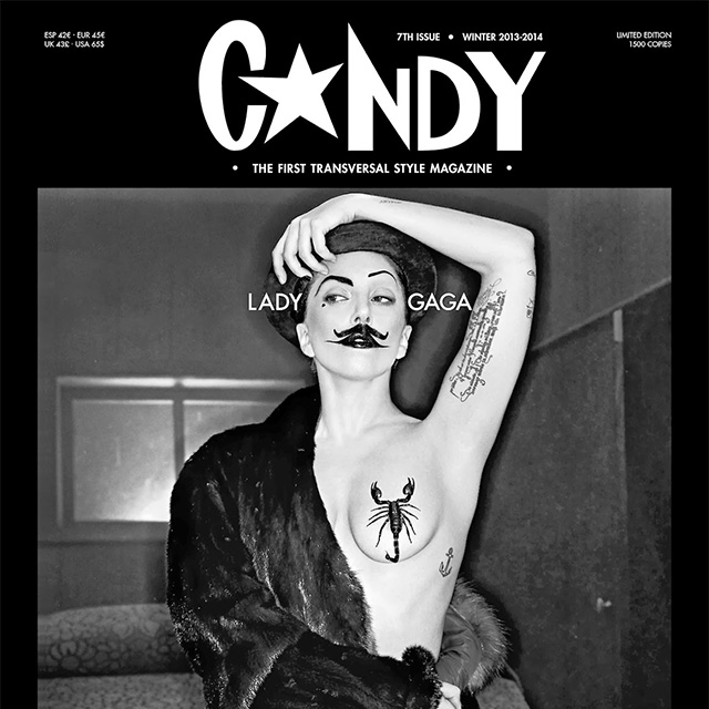 Леди Гага и Мэрилин Мэнсон для Candy Magazine