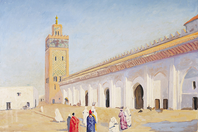 Mosque at Marrakech, 1948