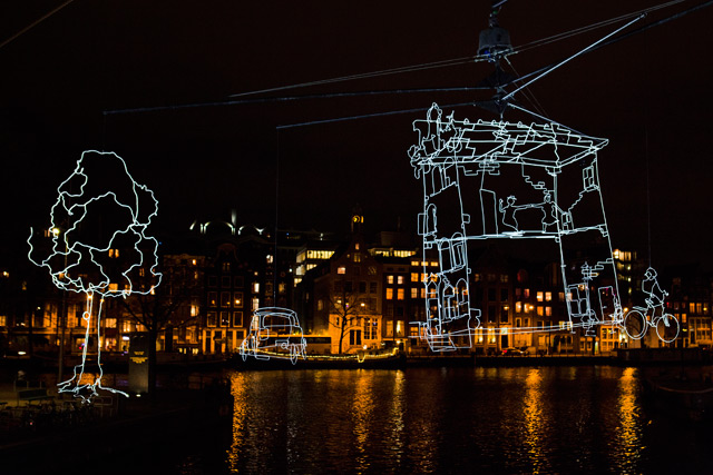 В Амстердаме открылся ежегодный фестиваль света