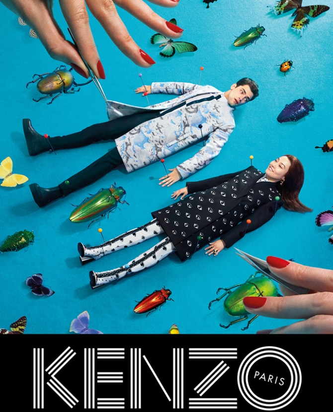 Рекламная кампания Kenzo осень-зима 2013/14